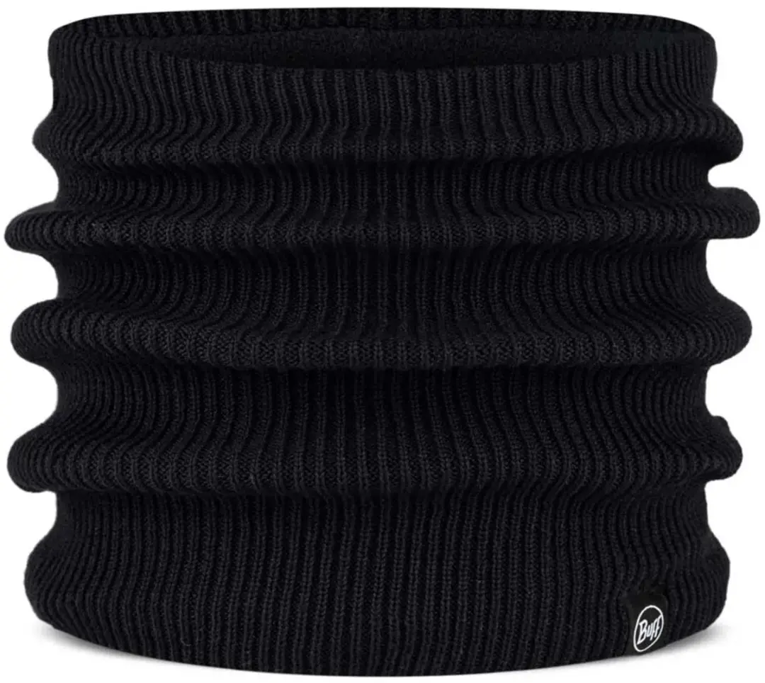 Buff Knitted & Fleece Nekwarmer RENVI - Zwart