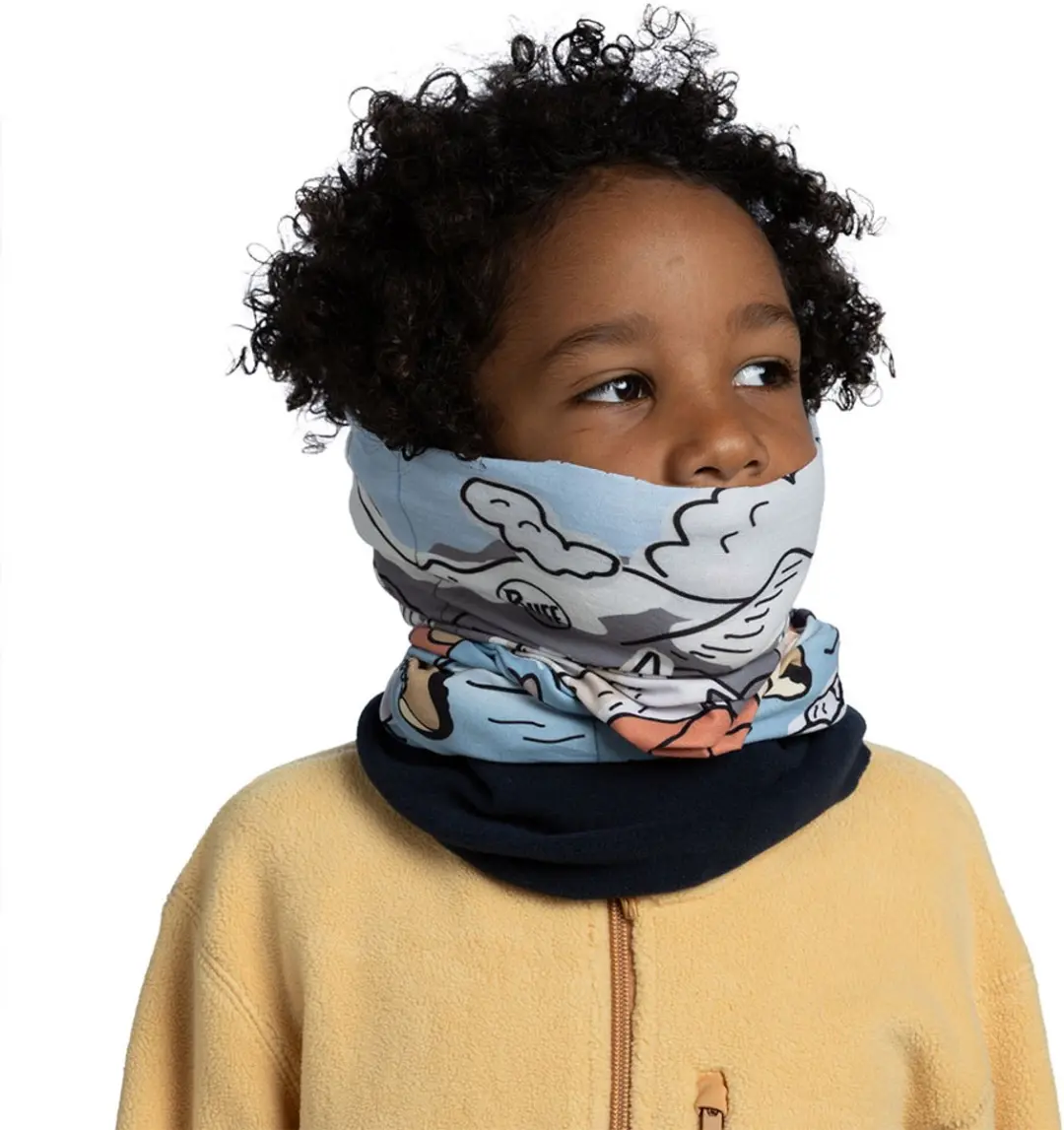 Buff Polar Neckwear Sjaal - Teyt Blauw - afbeelding 5 van 6