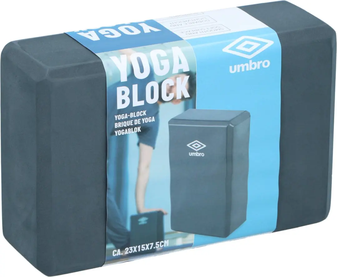 Yoga block dark grey