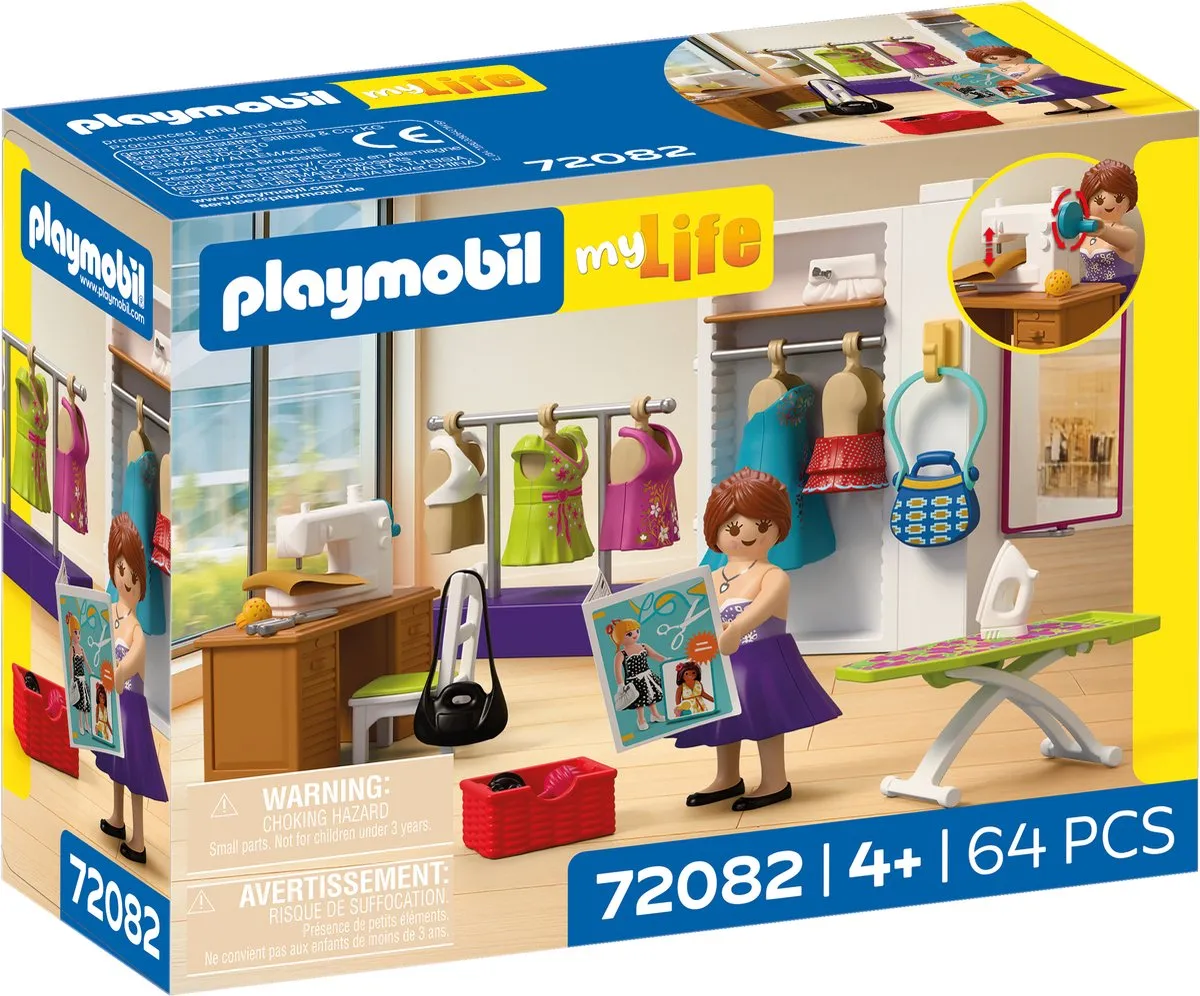 Playmobil MyLife Modeontwerper Naaistudio 72082
