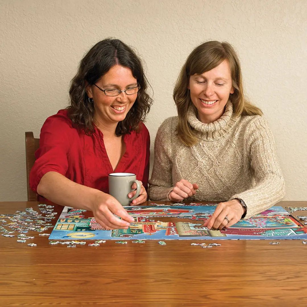 Cobble Hill Kerstpuzzel 1000 Stuks - Meerkleurig - afbeelding 5 van 5