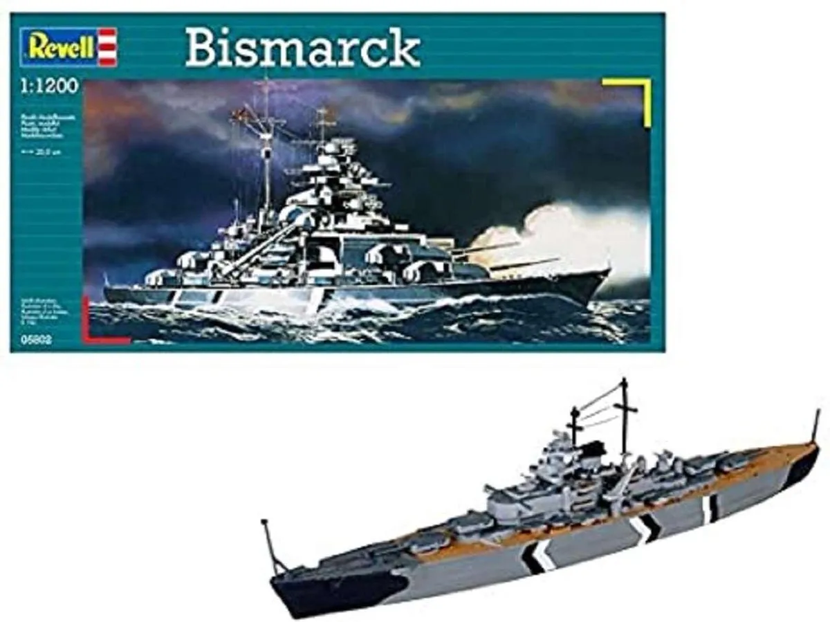 Revell 05802 Bismarck Modelbouwpakket Schip