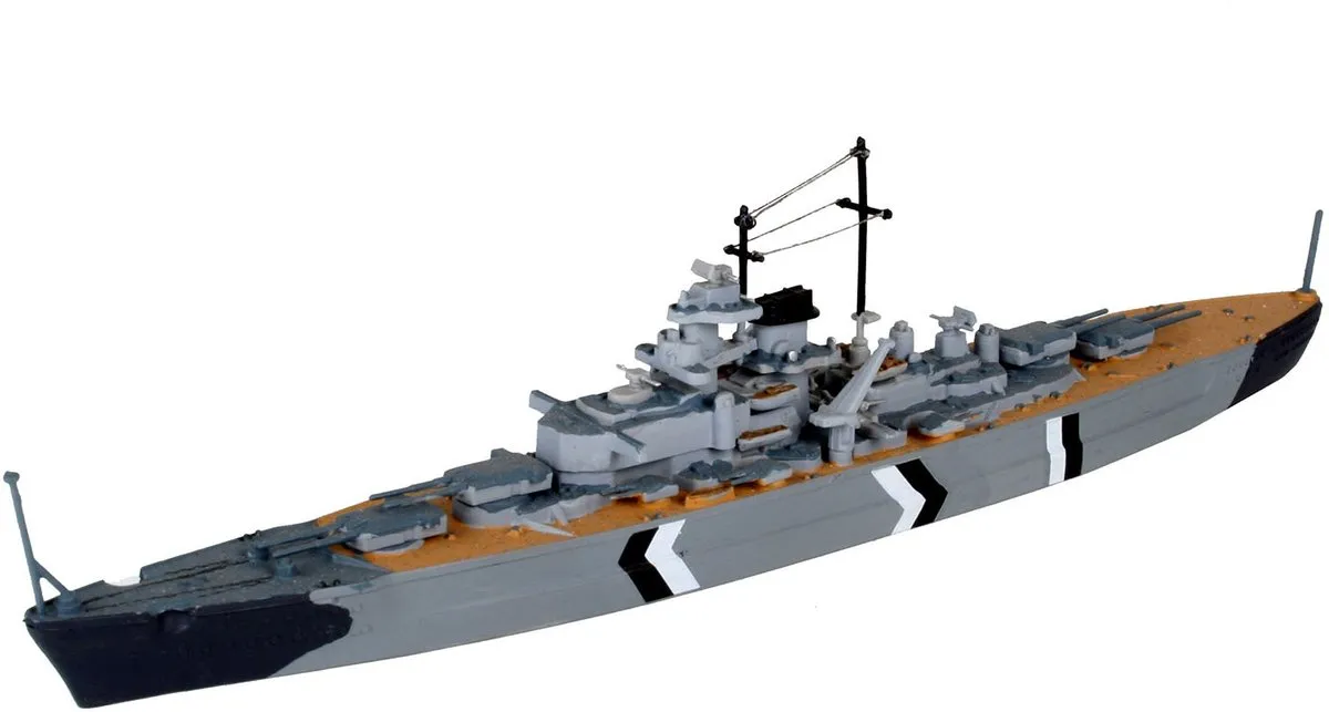 Revell 05802 Bismarck Modelbouwpakket Schip - 1:1200 - Multi