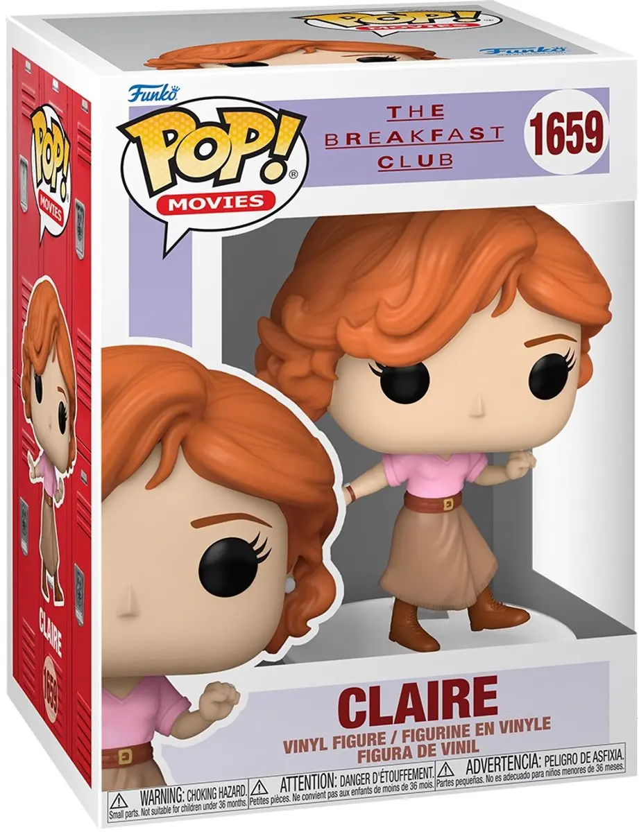 Funko Pop! Movies The Breakfast Club Claire #1659 - Multi - afbeelding 2 van 2