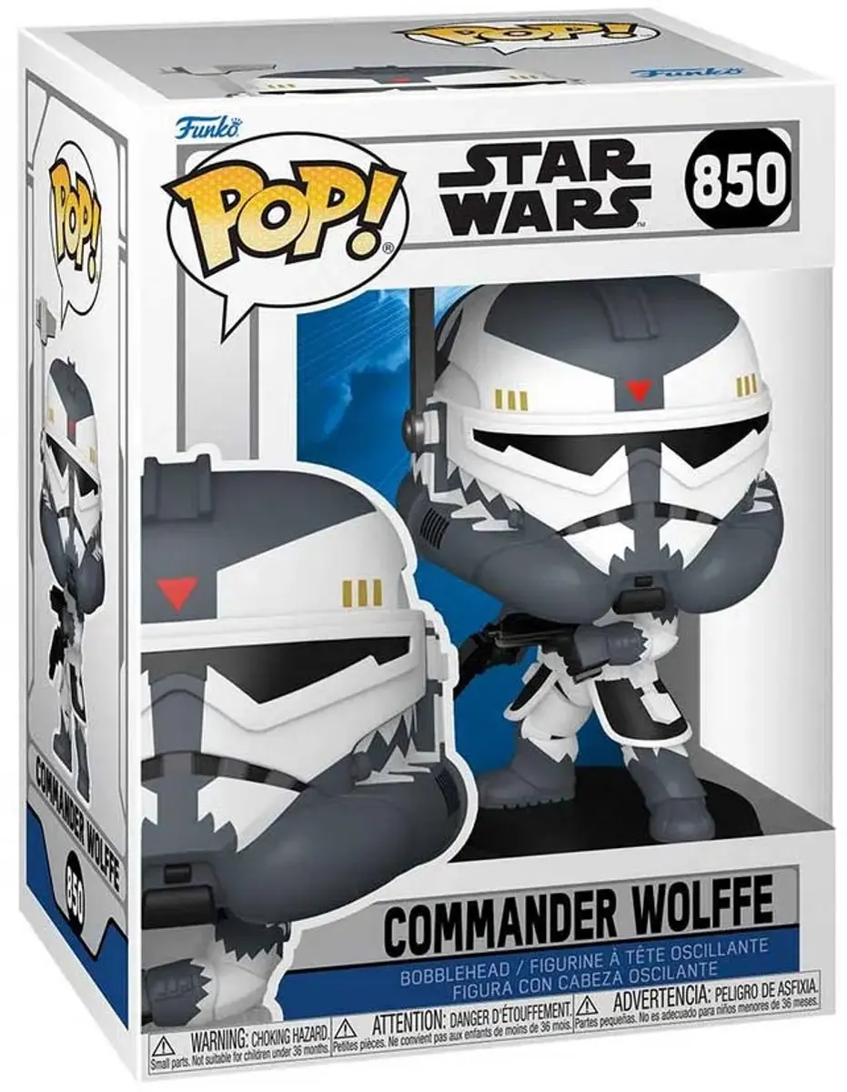 Funko Star Wars Ahsoka Commander Wolffe Pop! FK93357 - afbeelding 2 van 4