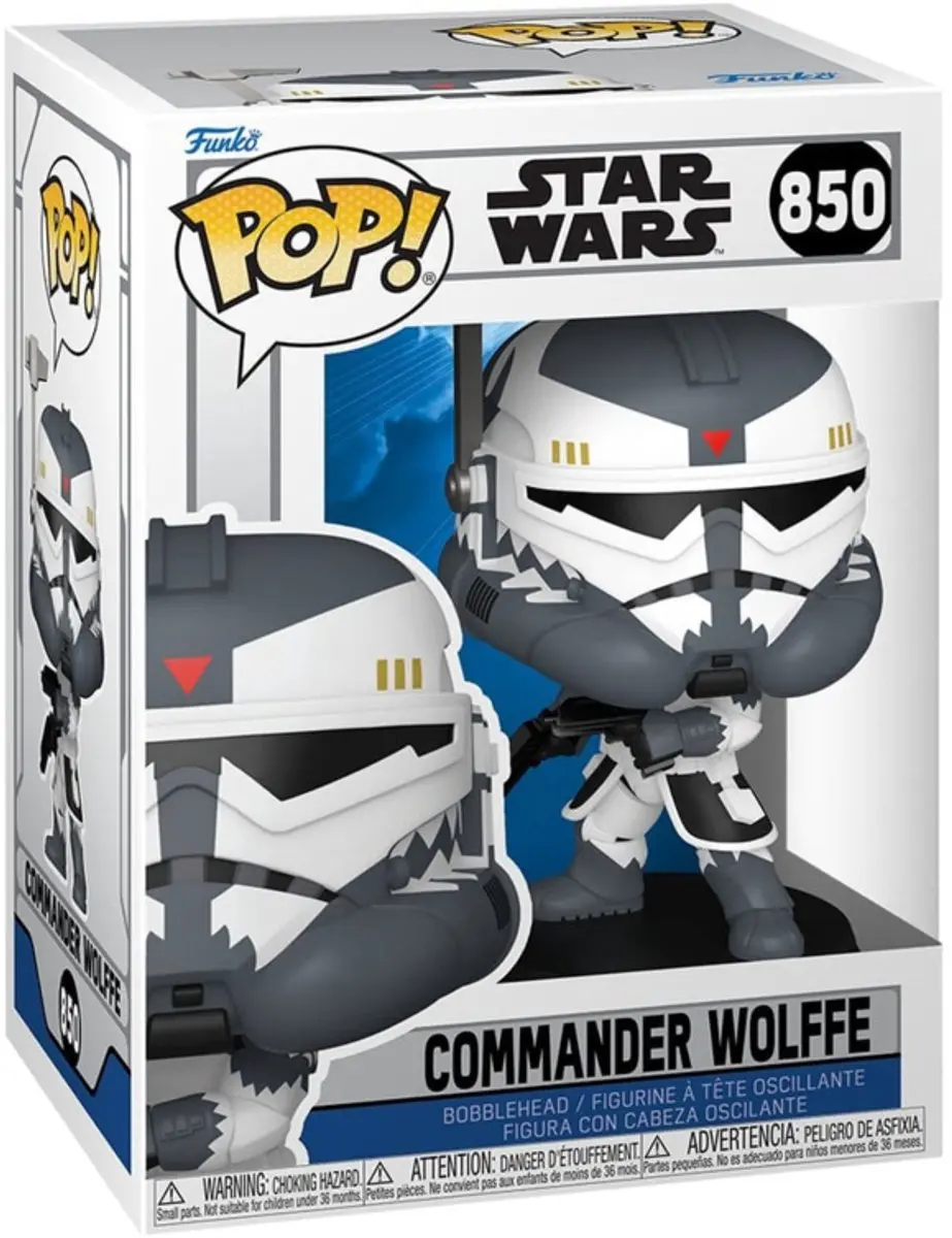 Funko Star Wars Ahsoka Commander Wolffe Pop! FK93357 - afbeelding 3 van 4