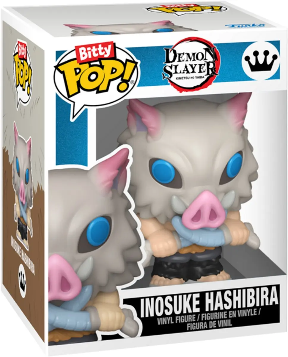 Funko Demon Slayer Inosuke & Zenitsu Bitty Pop! Set FK93997 - afbeelding 4 van 6