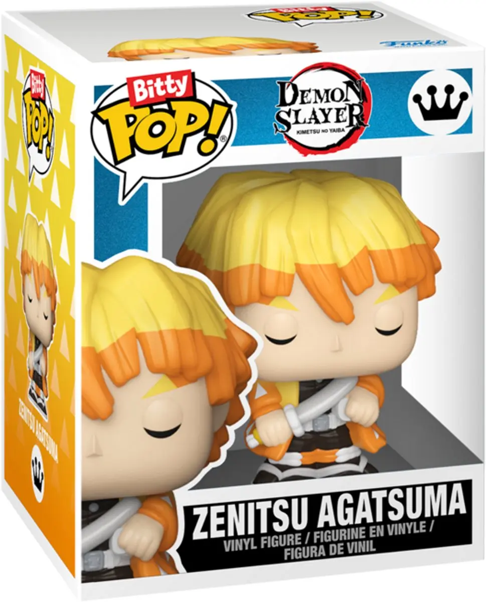 Funko Demon Slayer Inosuke & Zenitsu Bitty Pop! Set FK93997 - afbeelding 2 van 6