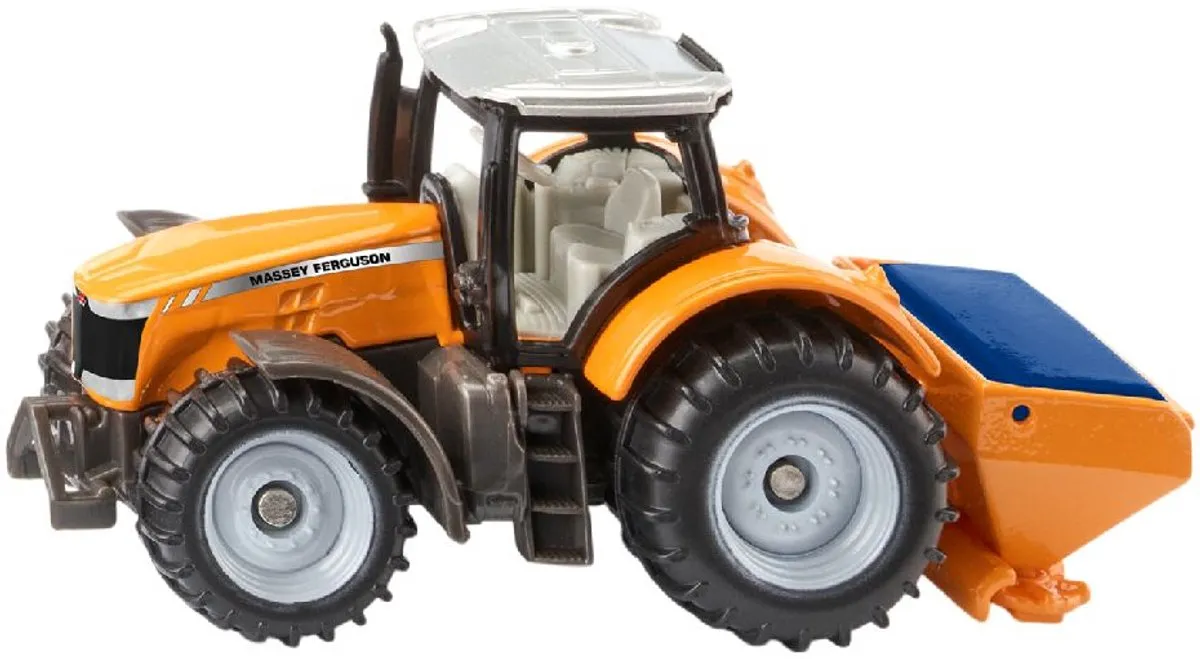 SIKU Massey Ferguson SK1563 Speelgoedtractor met zoutstrooier