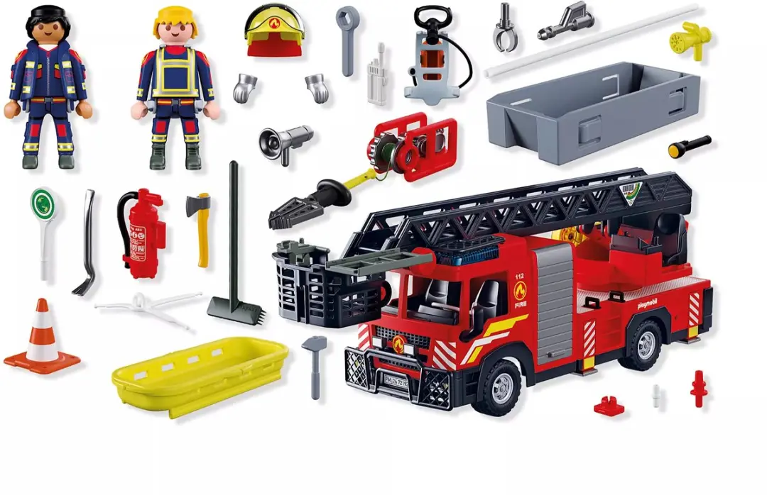 Playmobil Brandweer-commandovoertuig P-72192 - Meerkleurig - afbeelding 2 van 5