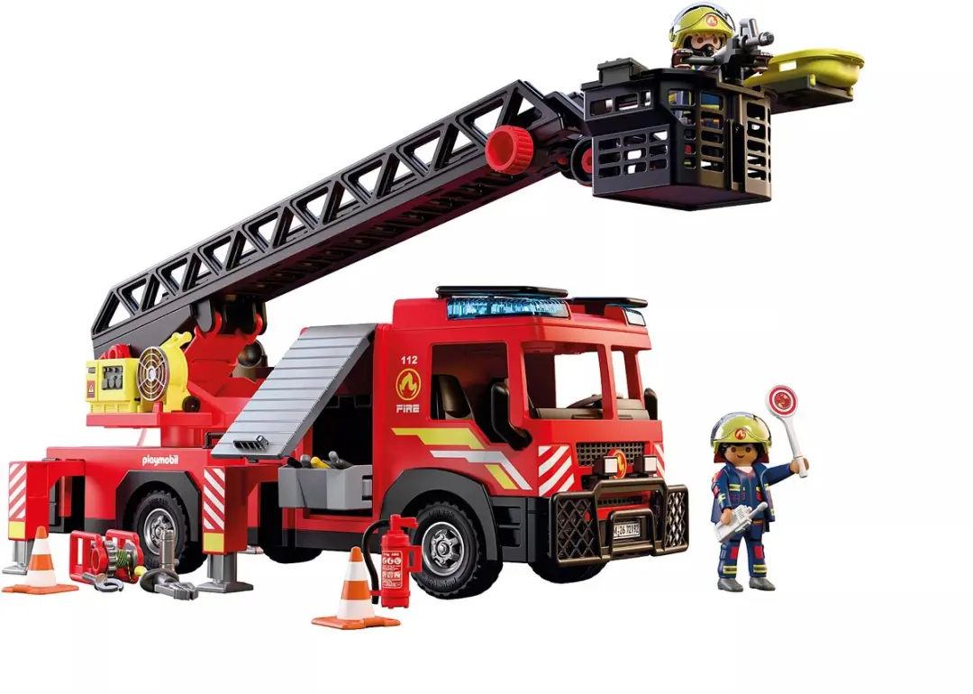Playmobil Brandweer-commandovoertuig P-72192 - Meerkleurig - afbeelding 4 van 5