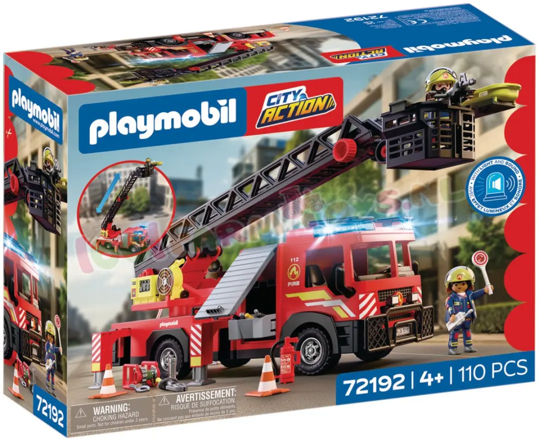 Playmobil Brandweer-commandovoertuig P-72192