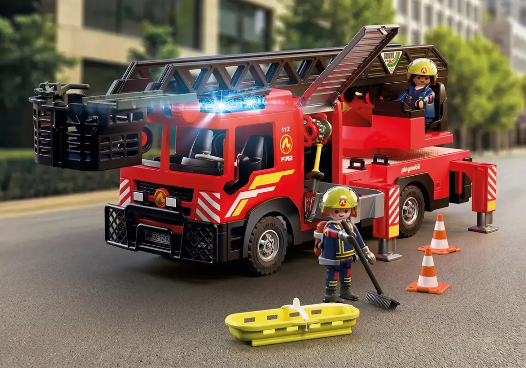 Playmobil Brandweer-commandovoertuig P-72192 - Meerkleurig - afbeelding 5 van 5