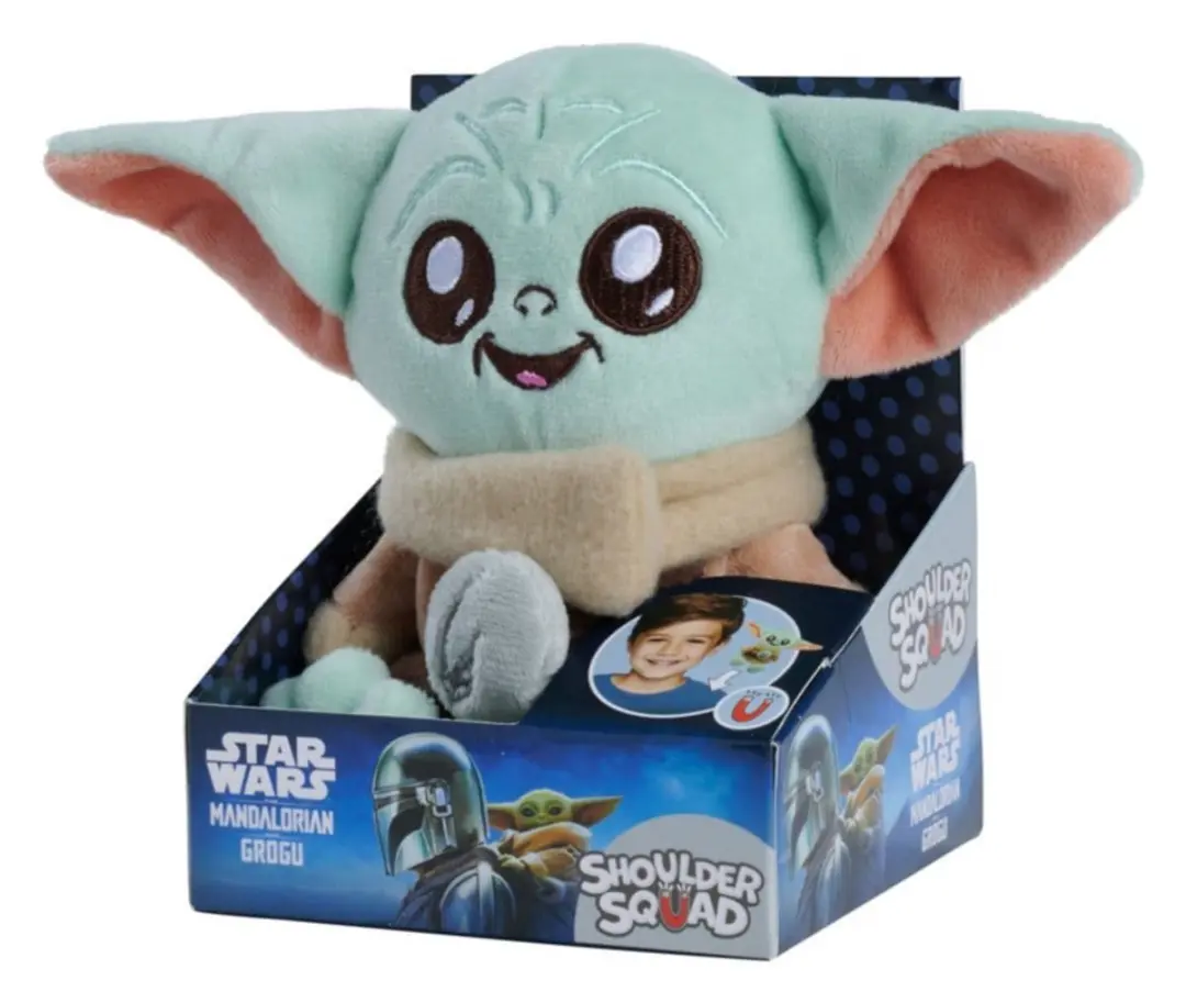 Simba Star Wars Mandalorian Grogu Knuffel 13cm - Multi - afbeelding 3 van 6