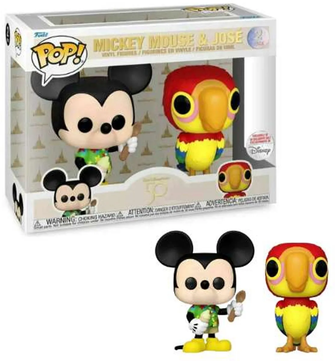 Funko Pop! Disney Mickey Mouse & José Carioca Tiki Room