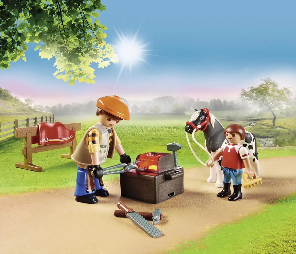 Playmobil Country Mobiele Hoefsmid 70518 - Multicolor