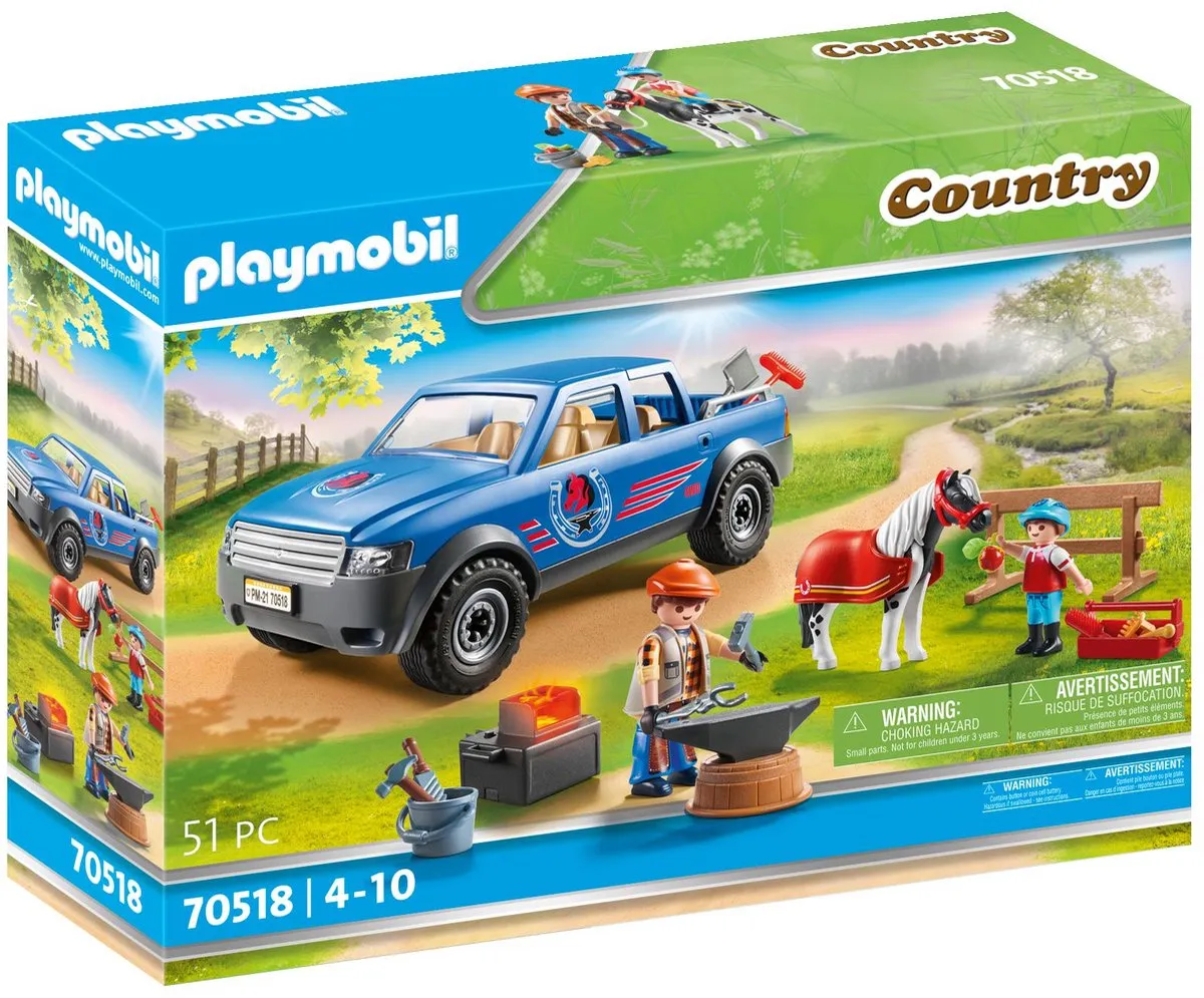 Playmobil Country Mobiele Hoefsmid 70518 - Multicolor