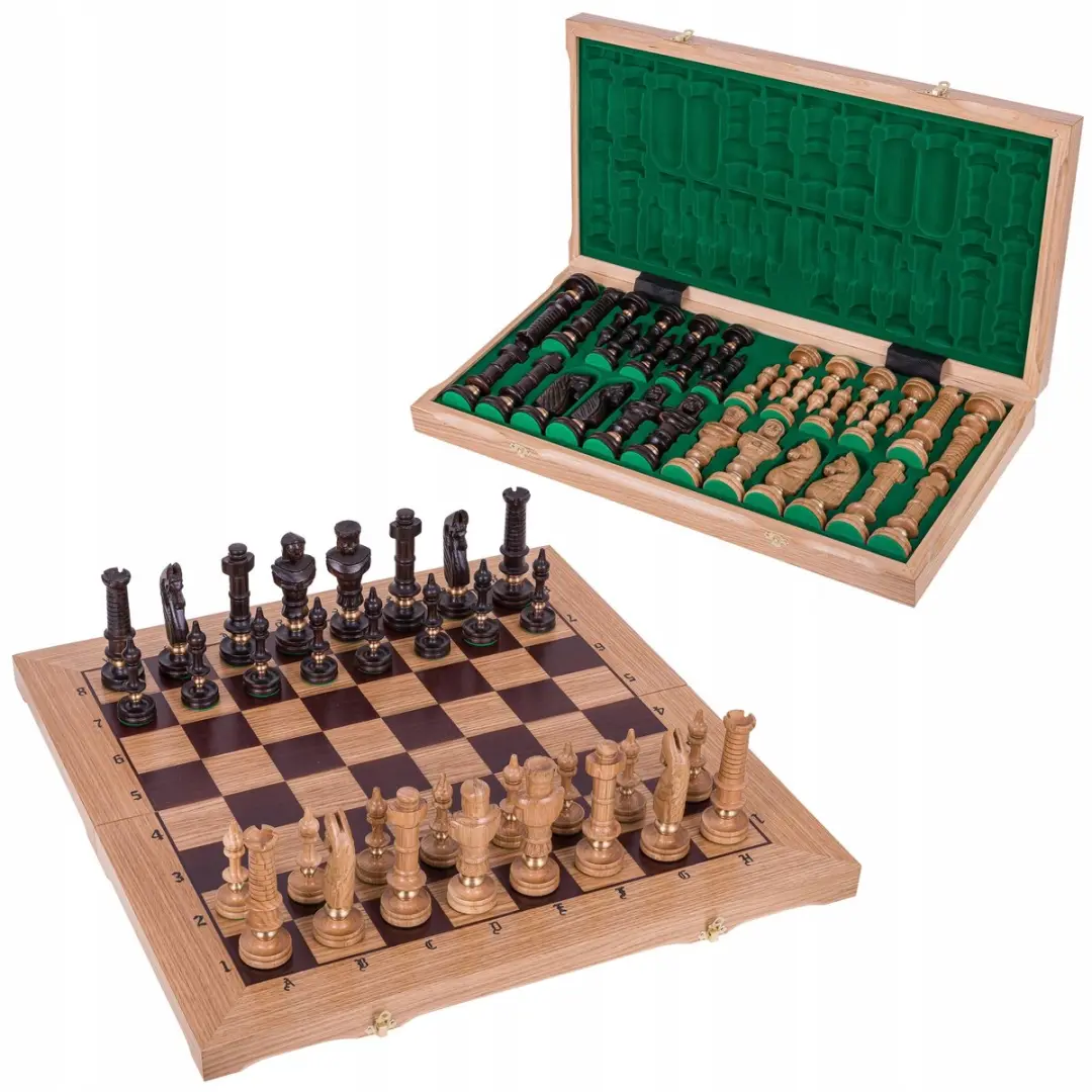 Luxe Houten Schaakspel