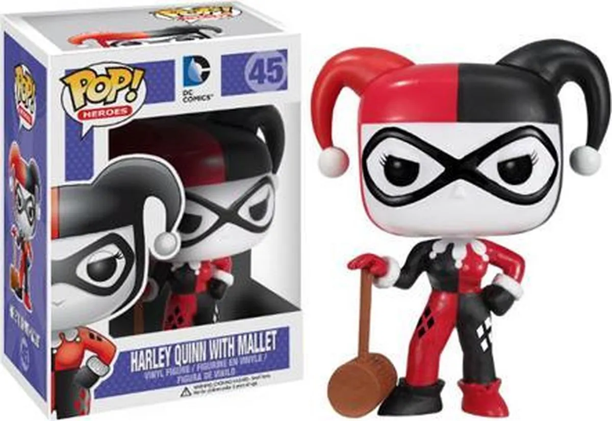 Funko Pop Heroes DC Harley Quinn met Knuppel #45 - Multi