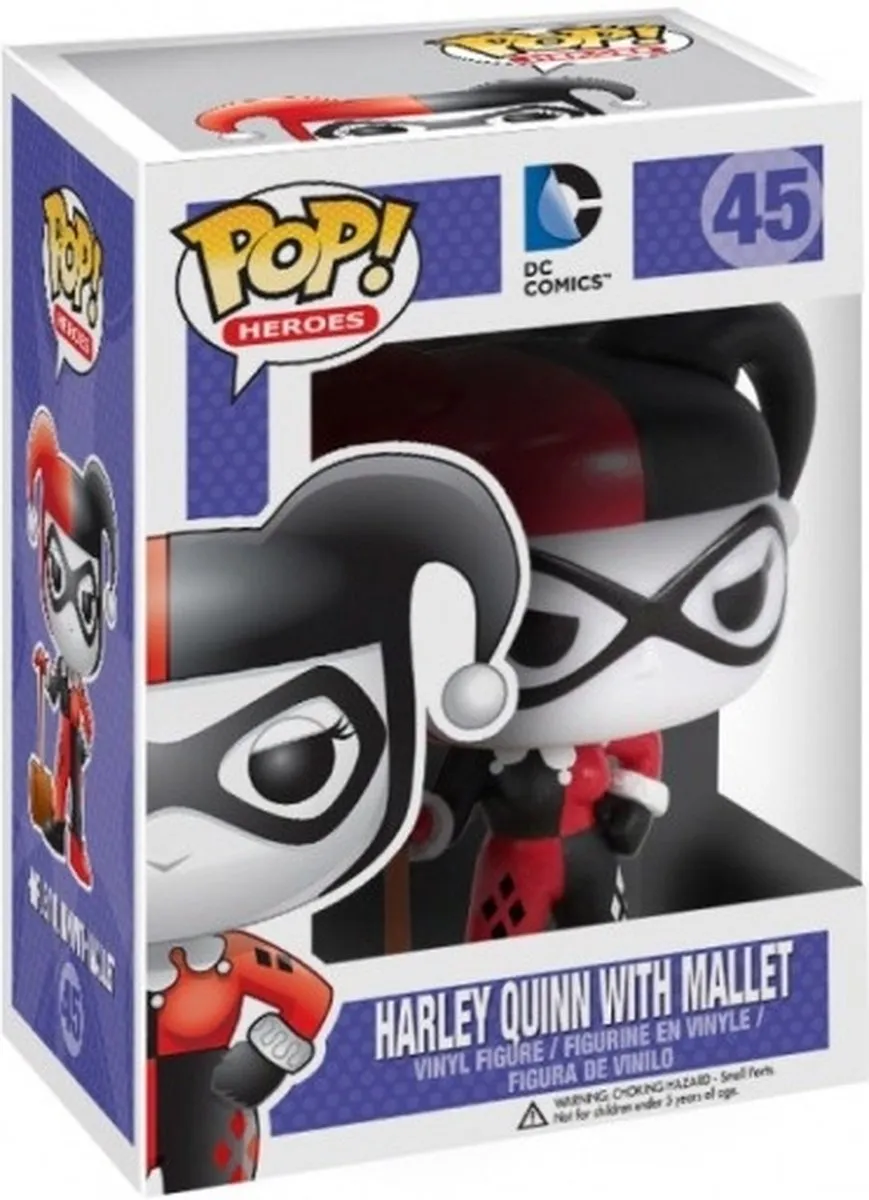 Funko Pop Heroes DC Harley Quinn met Knuppel #45 - Multi