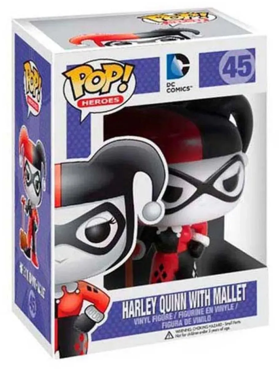 Funko Pop Heroes DC Harley Quinn met Knuppel #45 - Multi