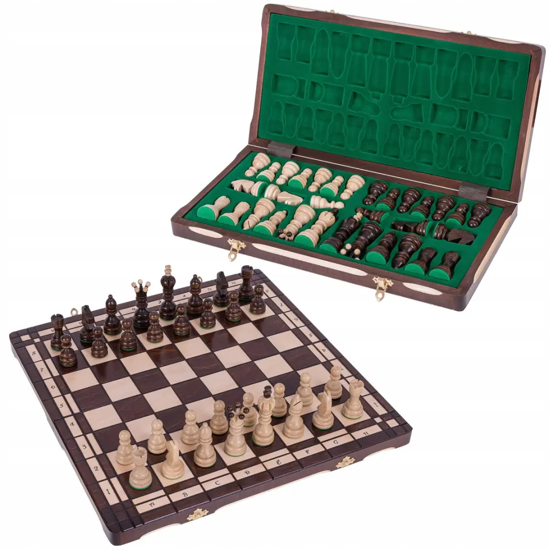 Luxe Houten Schaakset