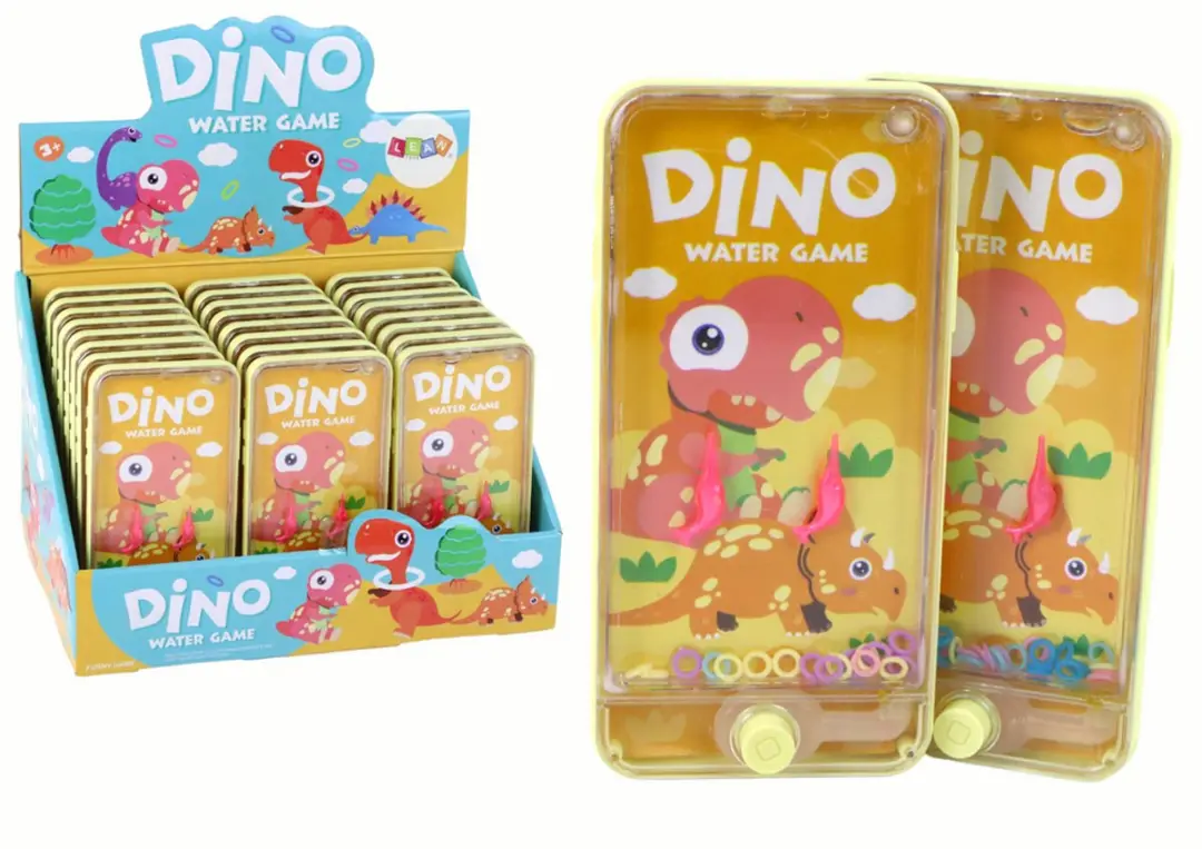 Water Arcade Game Console Telefoon Dinosaurus Geel