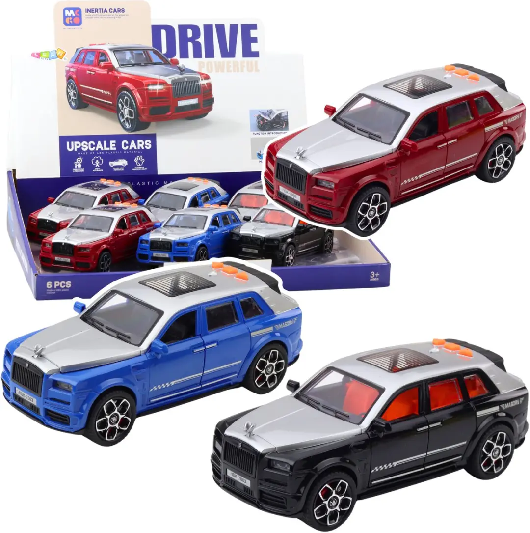 Personenauto Masory Drive Opening Deuren Lichten Geluiden Mix