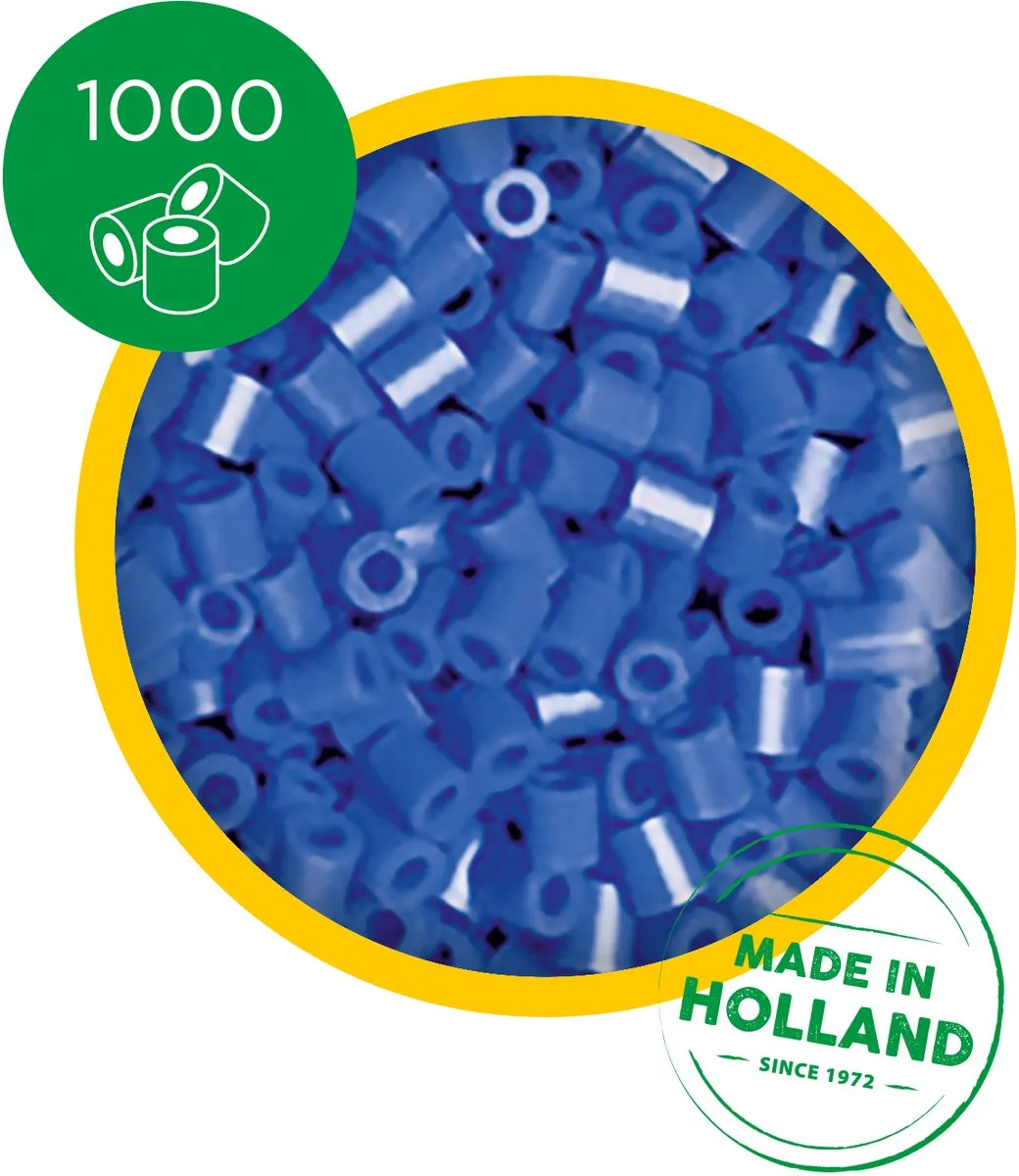 SES Creative Beedz Strijkkralen 1000 Stuks - Donkerblauw