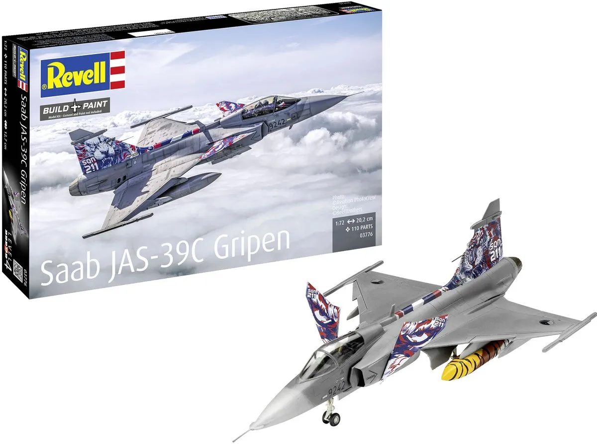 Revell 03776 Saab JAS-39C Gripen Modelbouwpakket