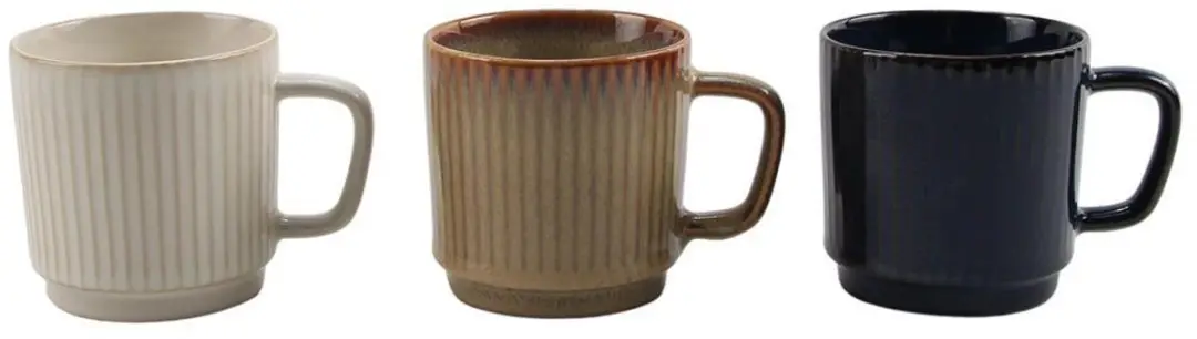 Koffiemok stapelbaar Bistro 270ml 6st.