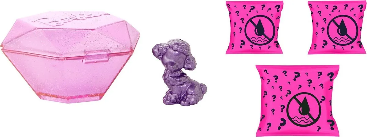 Barbie Color Reveal Pets Wave 1 Shimmer Serie - Meerkleurig