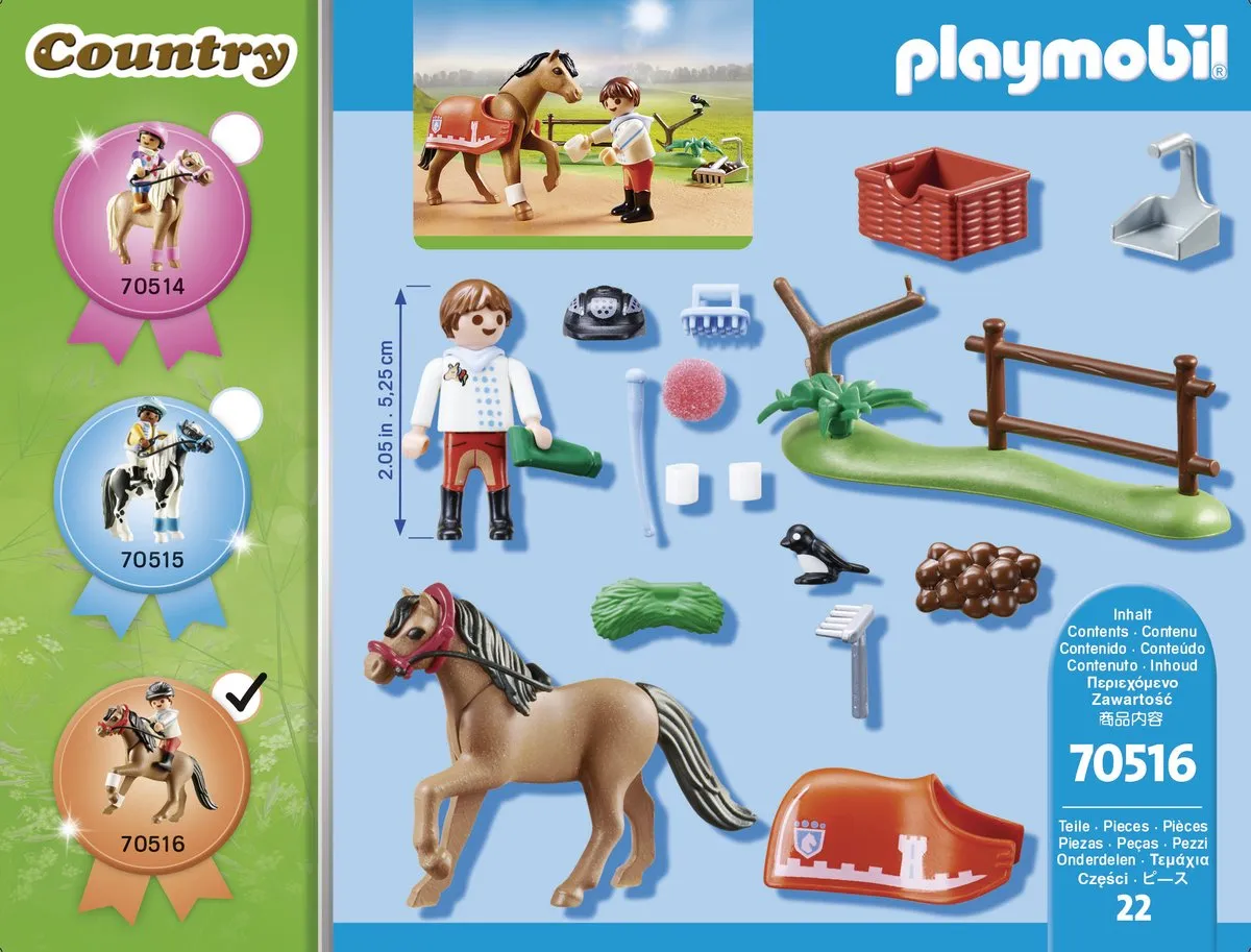 Playmobil Country Verzamelpony Connemara 70516