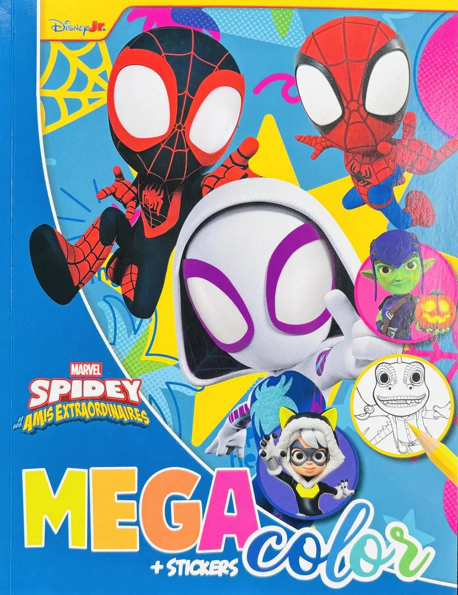MegaColor Disney Junior Marvel Spidey Kleurboek