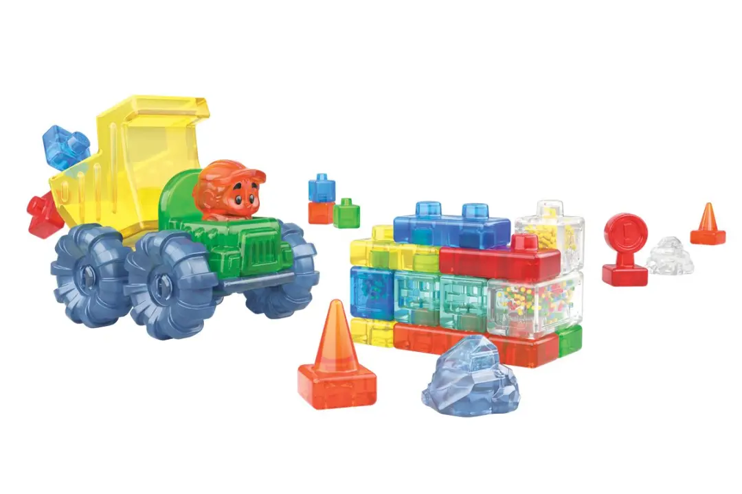 Goliath Jelly Blox Dump Truck Set - 29 Stukken - 1 Minifiguur - afbeelding 6 van 6