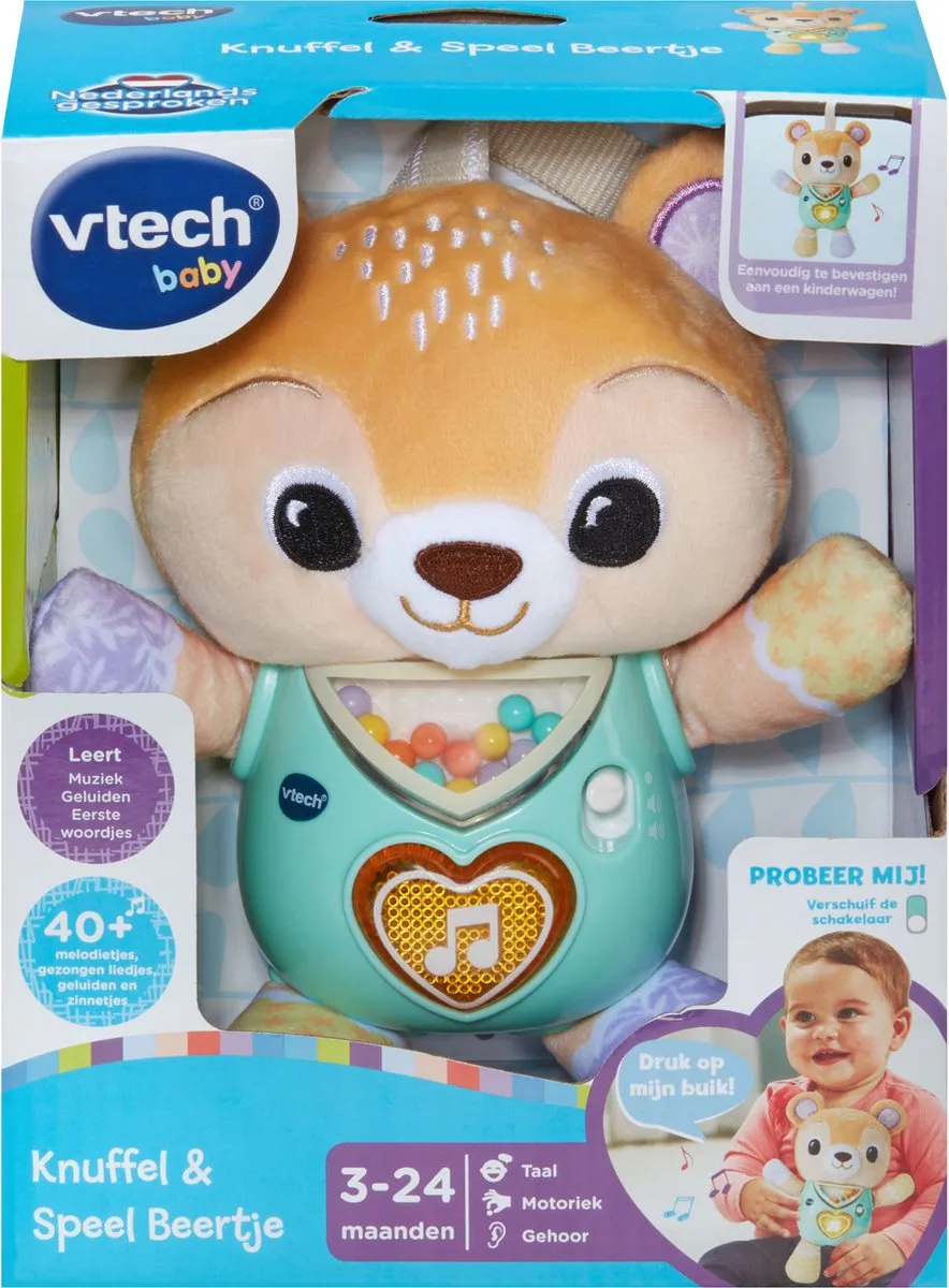 Vtech Baby Knuffel Speel Beertje - Multi