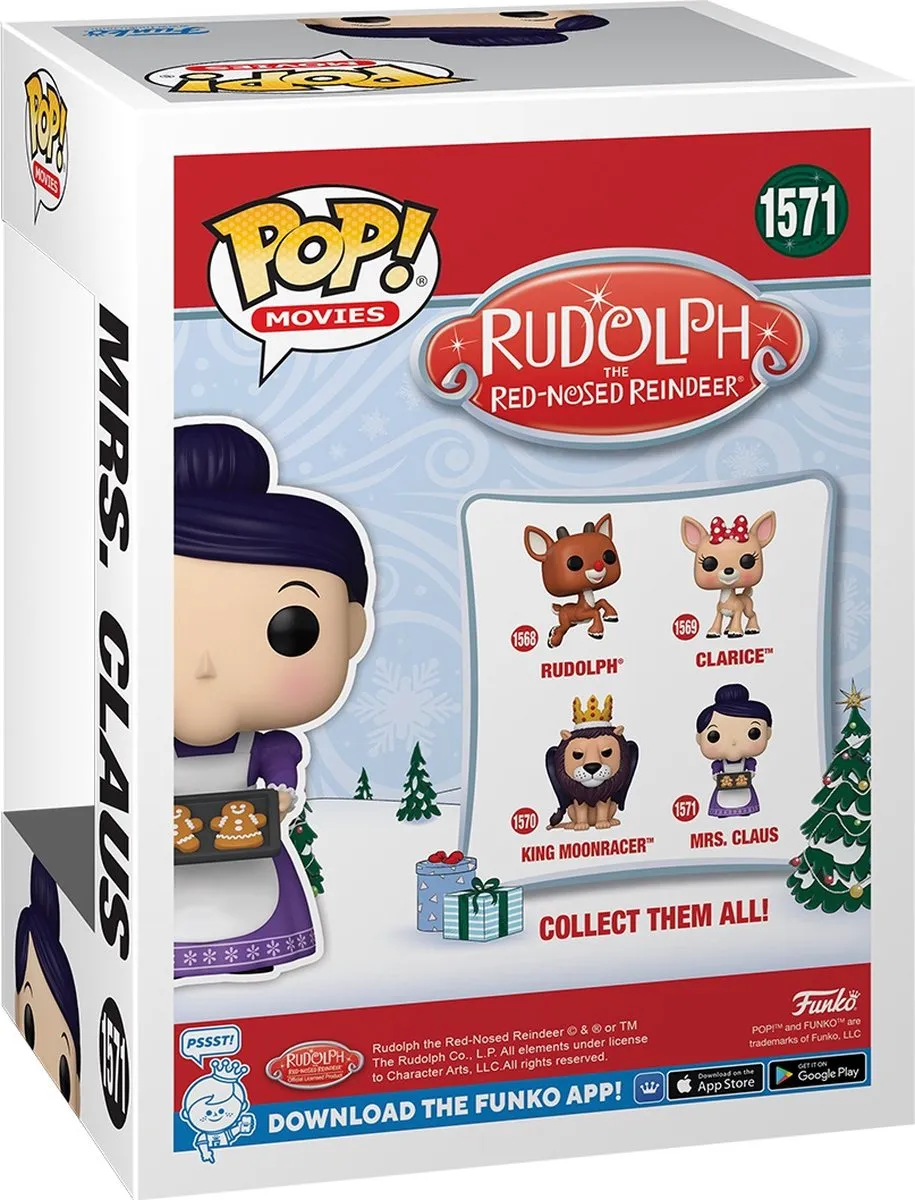 Funko Pop! Movies Rudolph The Red-Nosed Reindeer Mrs. Claus #1571