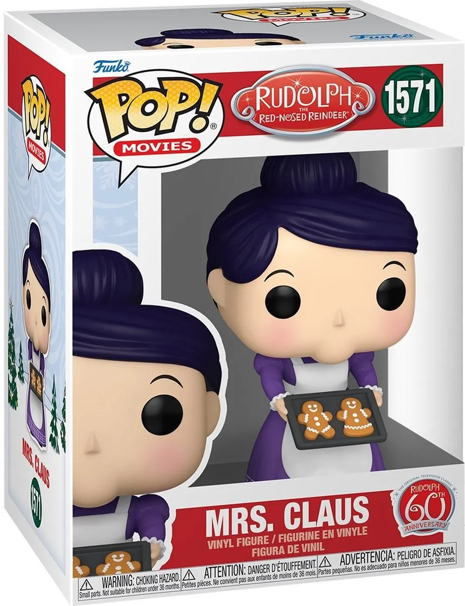 Funko Pop! Movies Rudolph The Red-Nosed Reindeer Mrs. Claus #1571