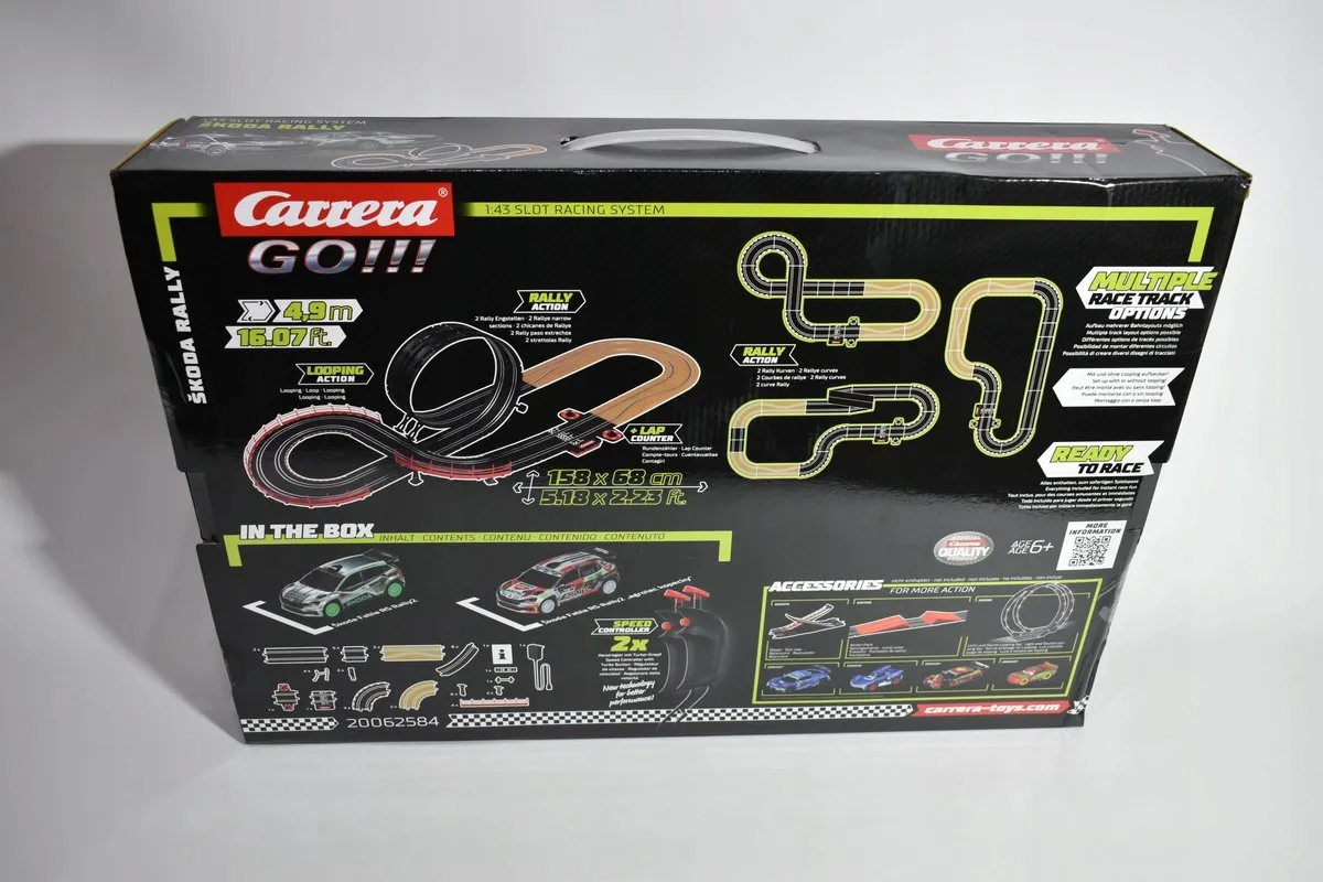 Carrera 62584 Skoda Rally Racebaan - 4,9m - Multicolor