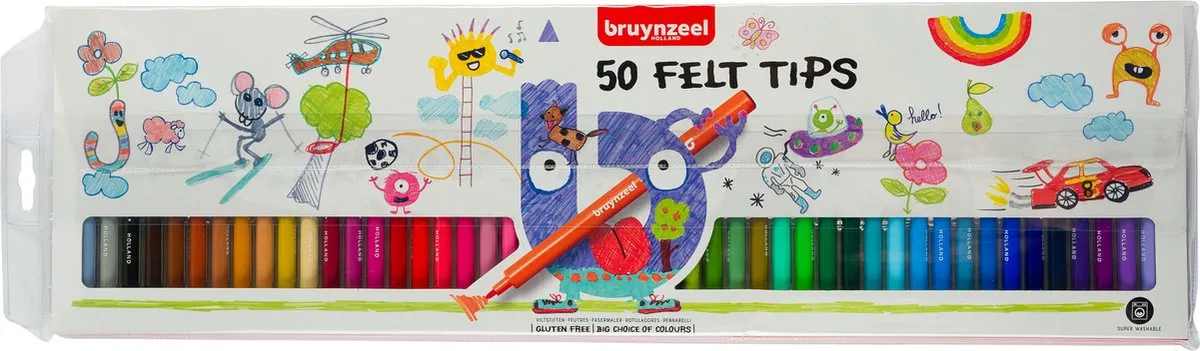 Bruynzeel Viltstiften set