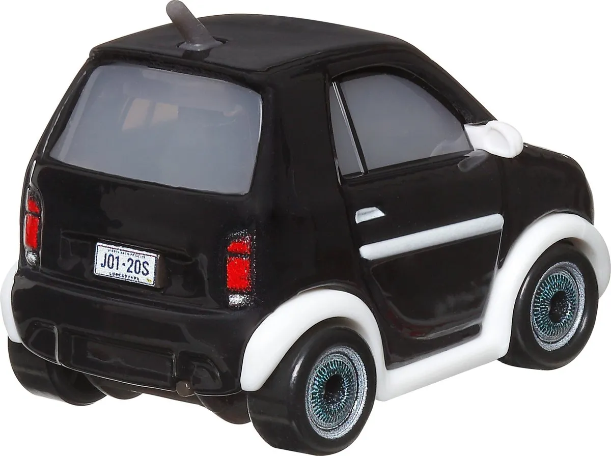 Mattel Disney Pixar Cars Mateo Auto HKY51 - Zwart/Wit