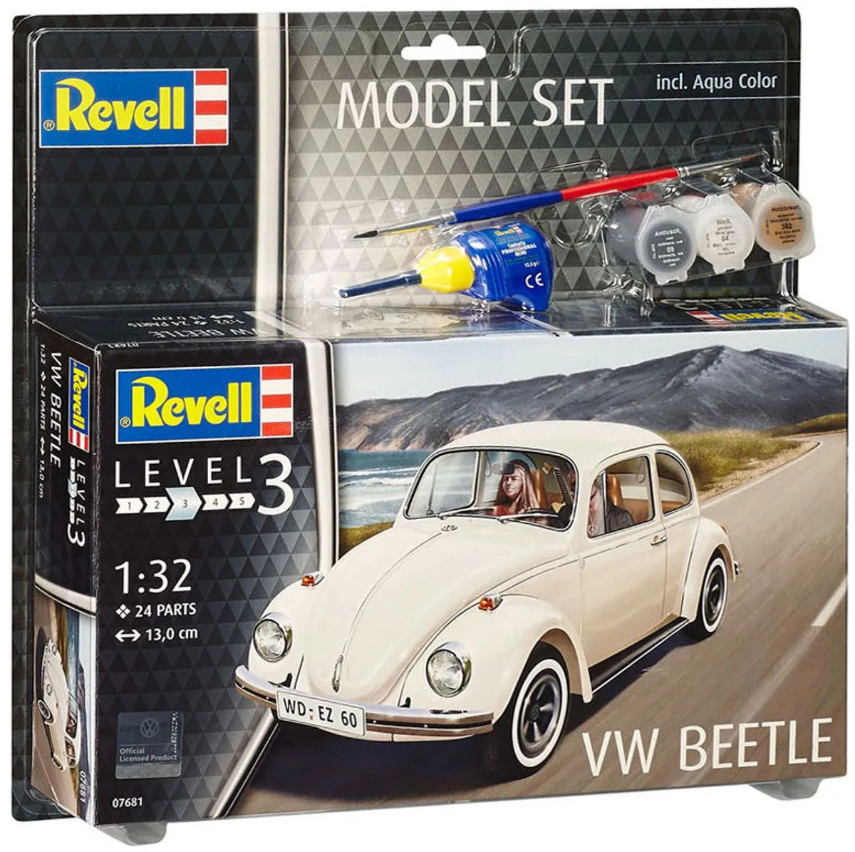 Revell 67681 Volkswagen Beetle Modelbouwpakket 1:32 - Multi