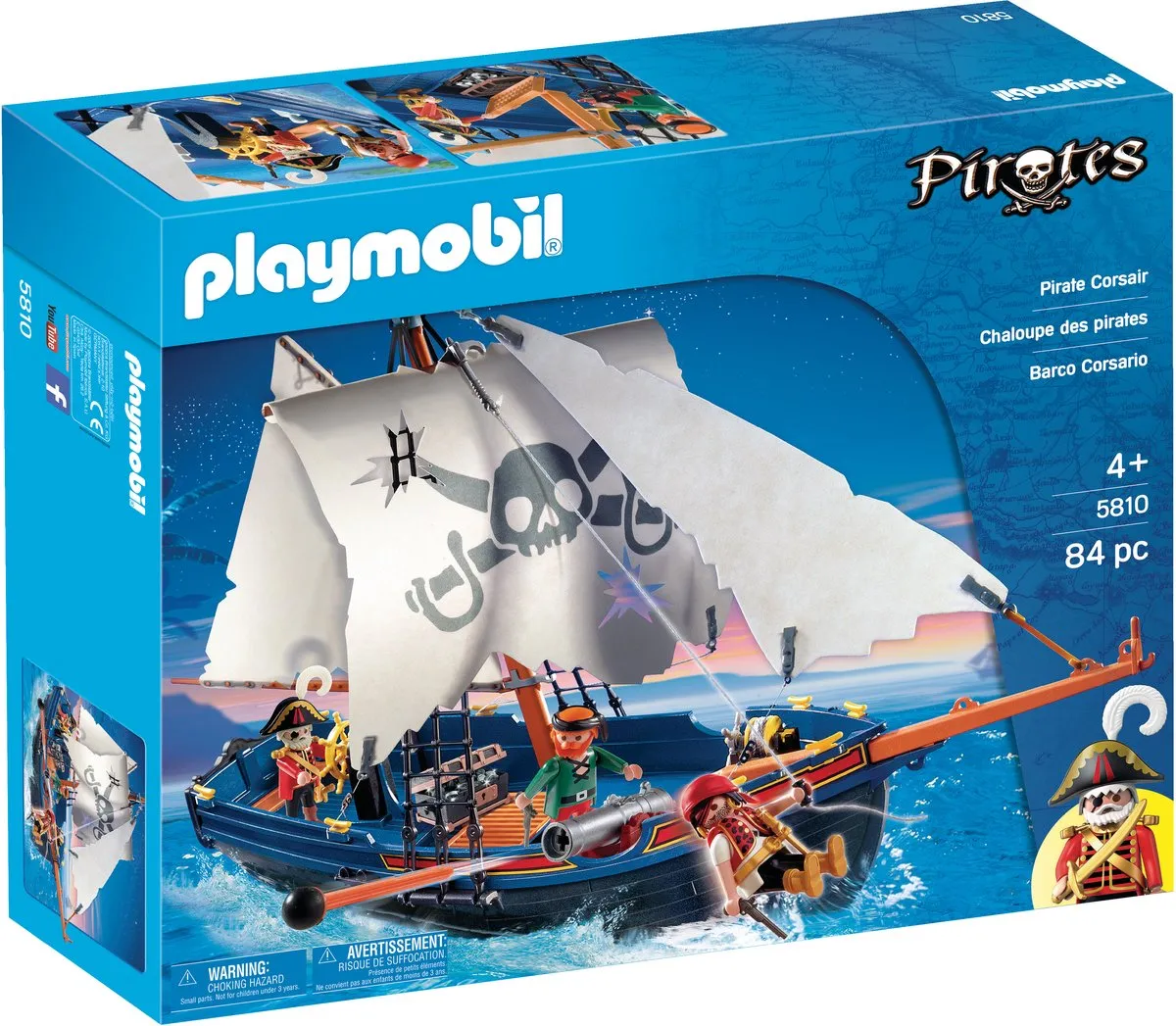 Playmobil Piratenschip 5810