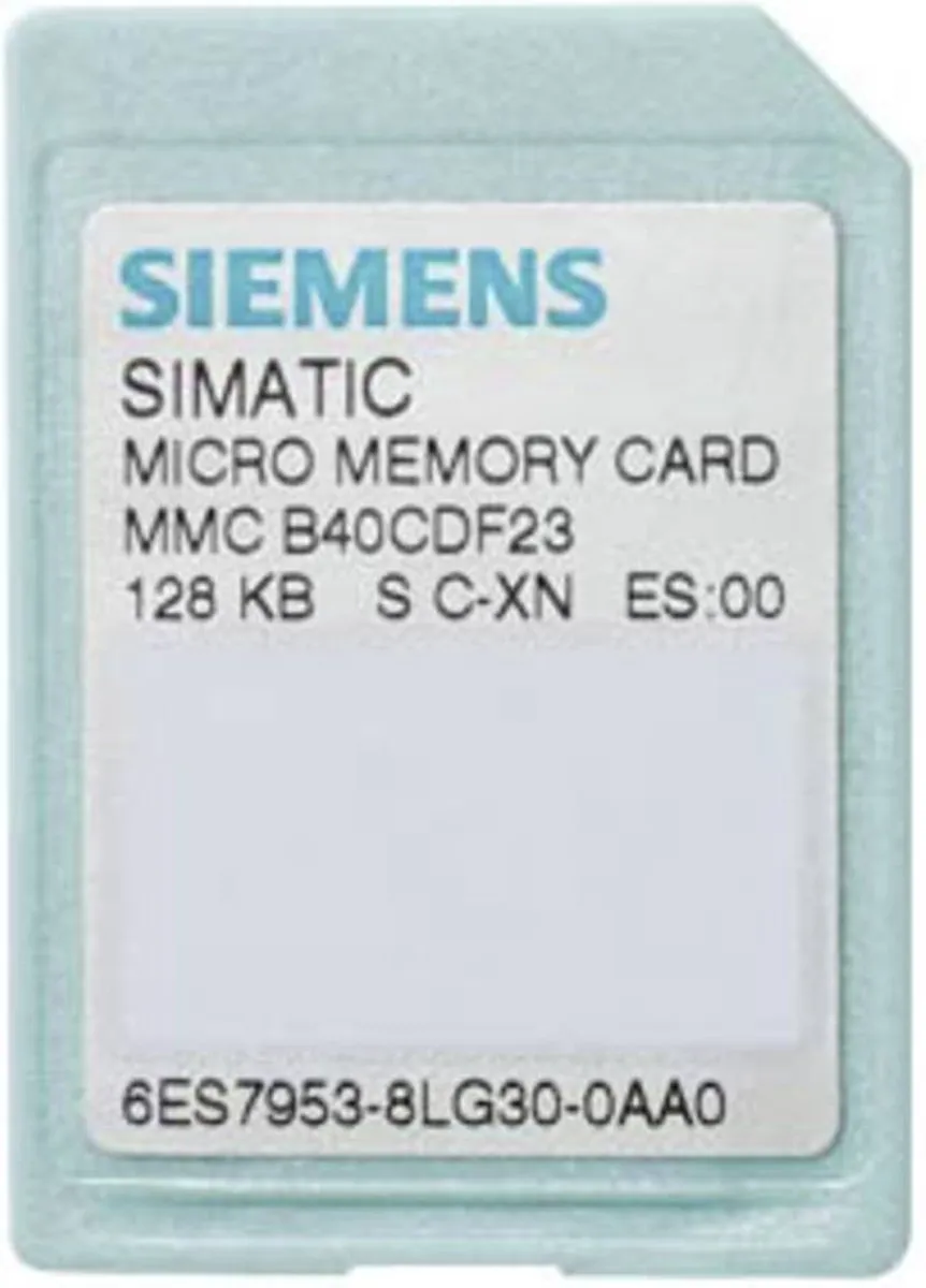 Siemens 6ES7953-8LG31-0AA0 PLC Geheugenkaart