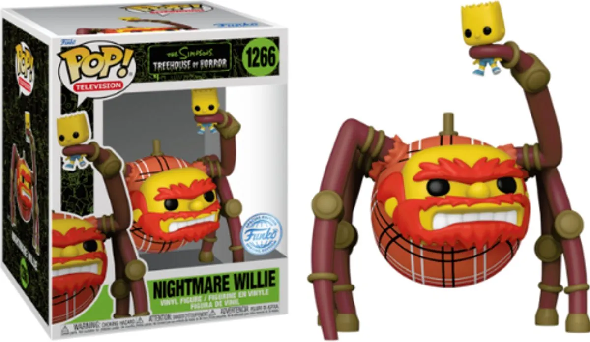 Funko Pop! The Simpsons Treehouse of Horror Nightmare Willie #1266 - Multi