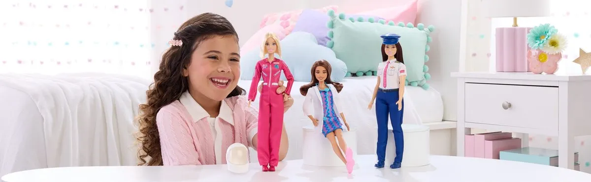 Barbie Careers Piloot Pop - JKF75