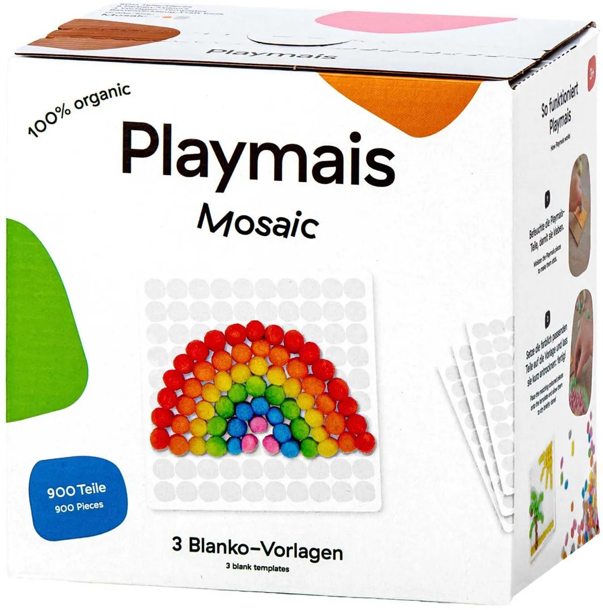 PlayMais Mosaic Knutselset - 900 Stukjes Multi