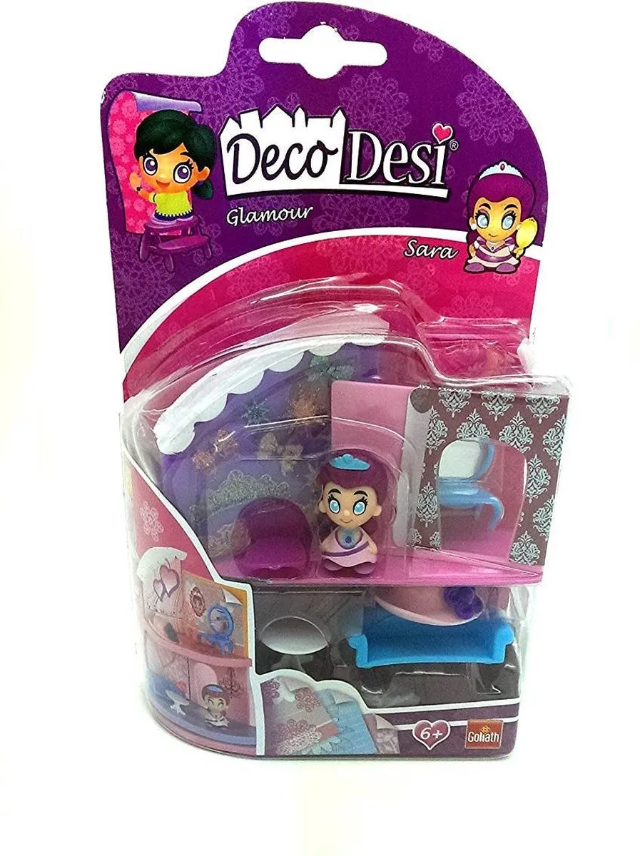 Goliath Poppenhuisje Deco Desi Sara 12cm