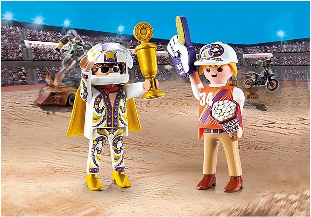 Playmobil DuoPack Stuntshow-team 70692 - Multicolor - afbeelding 6 van 6