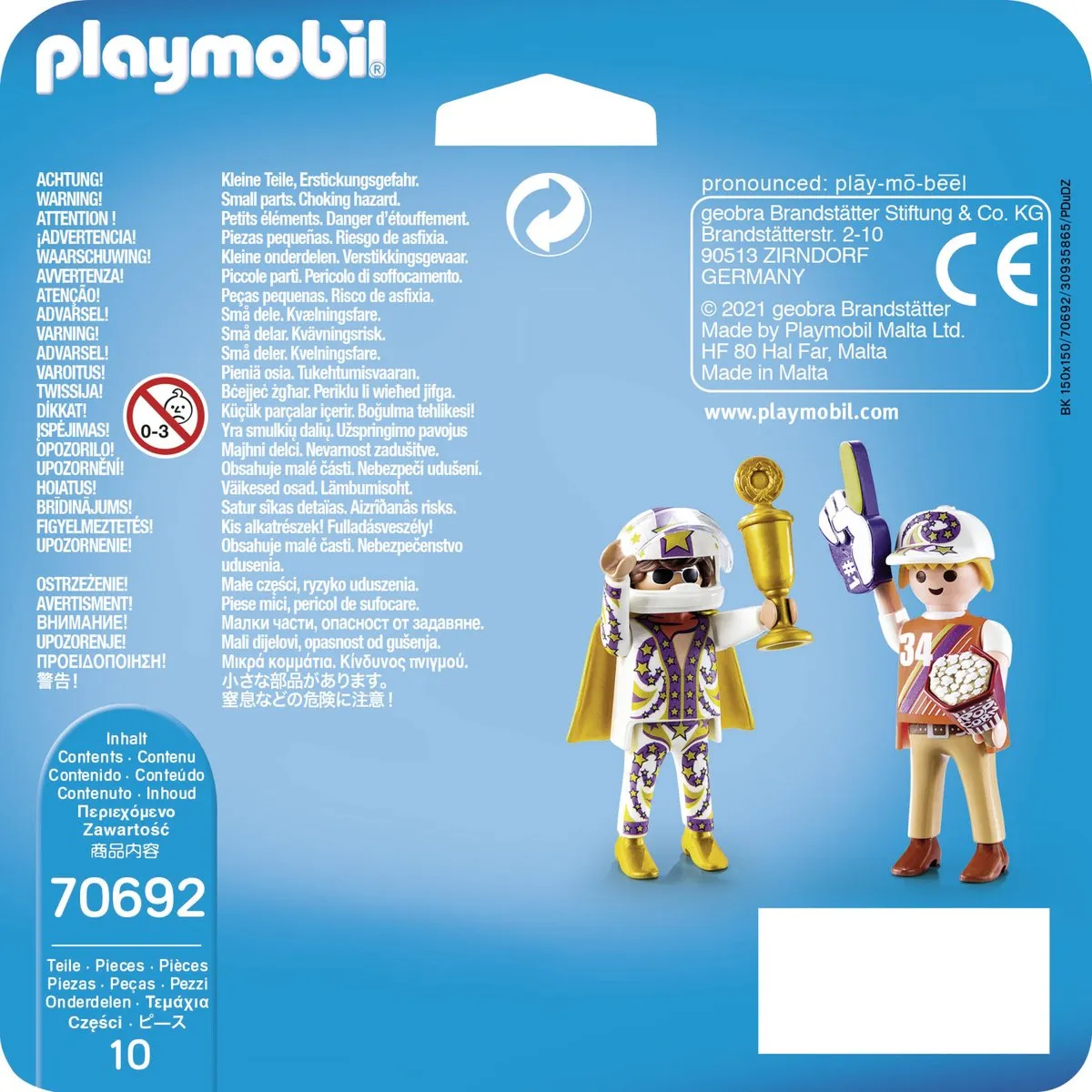 Playmobil DuoPack Stuntshow-team 70692 - Multicolor